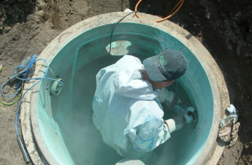 Während der Sanierung Während der Sanierung