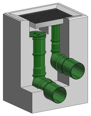 Ablaufelement ThermoDuo Ablaufelement ThermoDuo